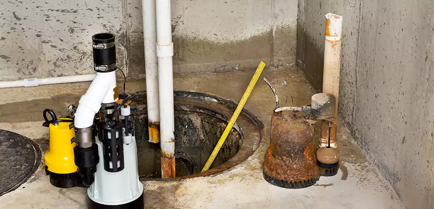 Installing Sump Pump in Finished Basement in Kendall, FL