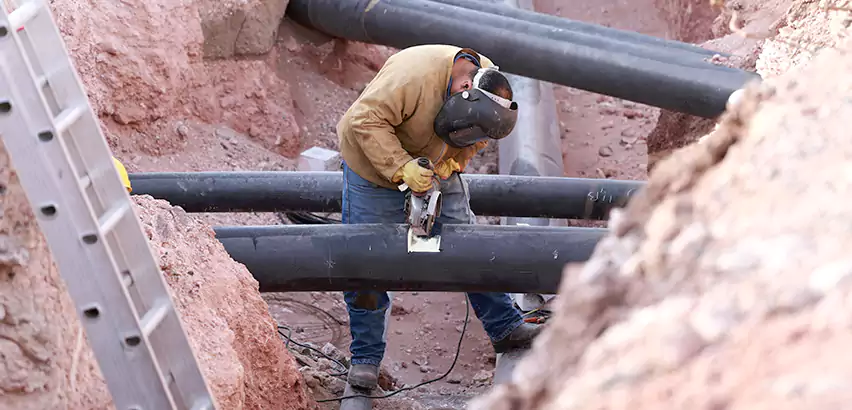 Cast Iron Sewer Pipe Replacement in Kendall