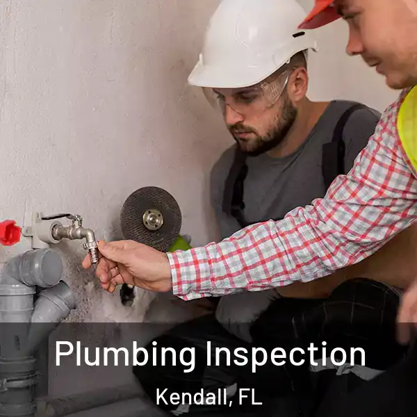  Plumbing Inspection Kendall, FL