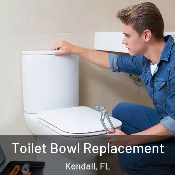  Toilet Bowl Replacement Kendall, FL